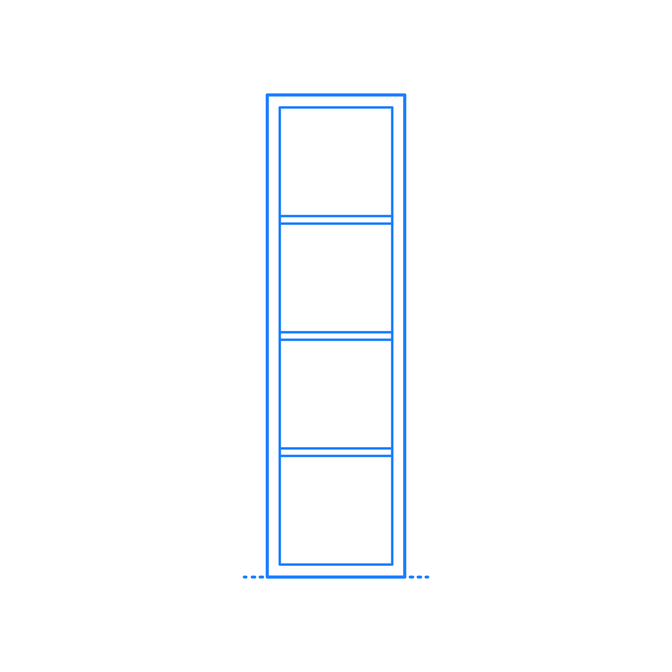Furniture Bookcases Ikea Kallax Shelf Unit 1X4 Silhouette Cutting Svg Files Free Vectors